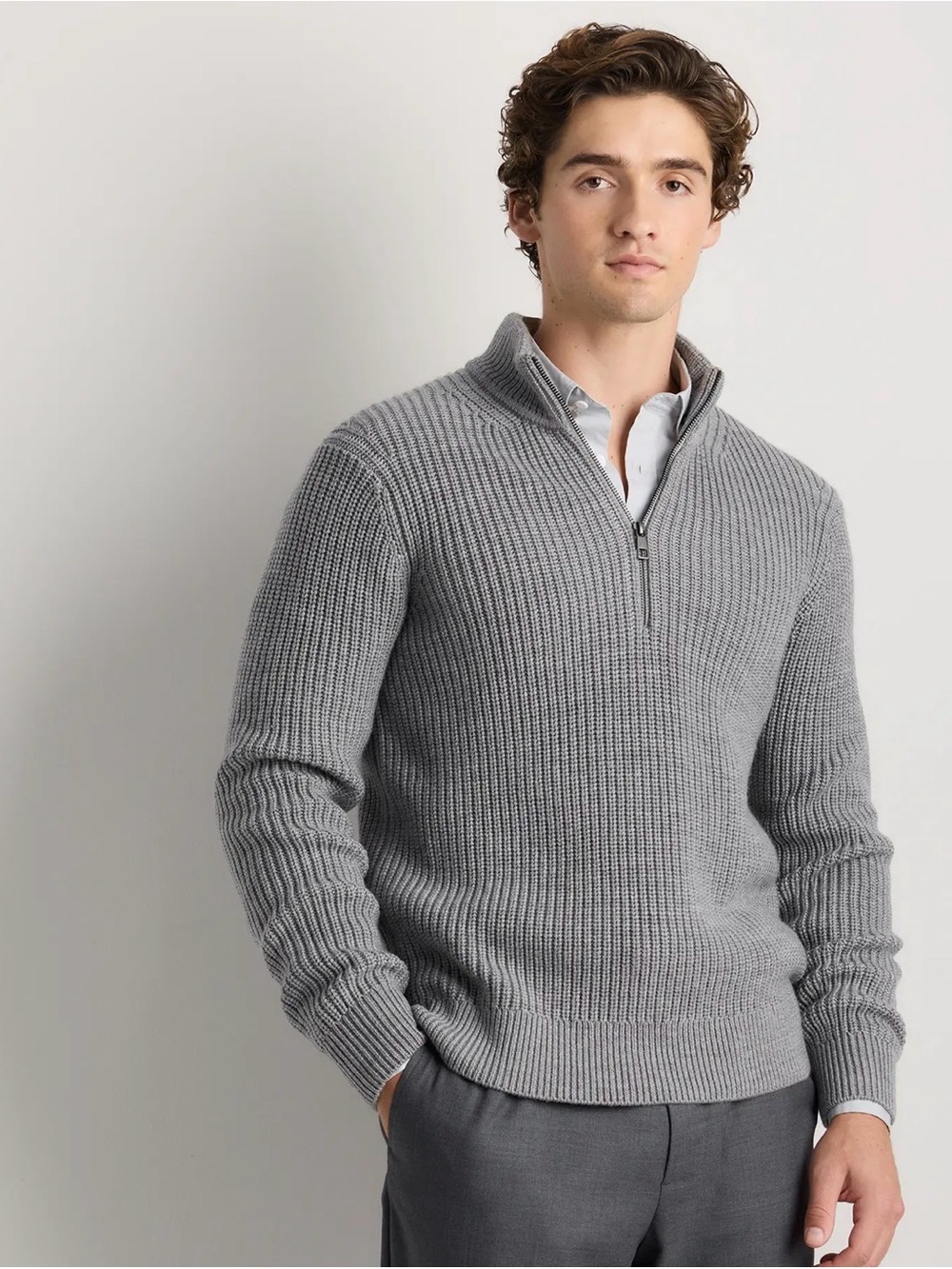 Quince Merino Wool Knit Sweater Size XL